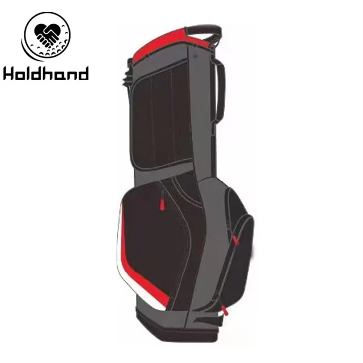 2026 Customized Pu Leather Material 14-way Golf Carry Bag suppliers