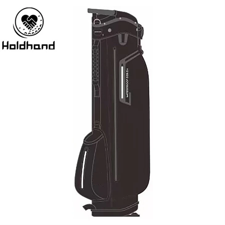 2026 New Fashion Customize OEM Pu Leather Material 14-way Golf Stand Bag high quality
