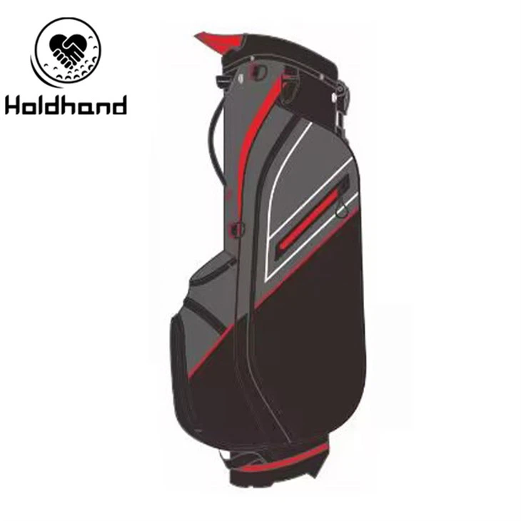 Custom Design Golf Bag faktori gòlf pote sak gòlf sak fabrikasyon