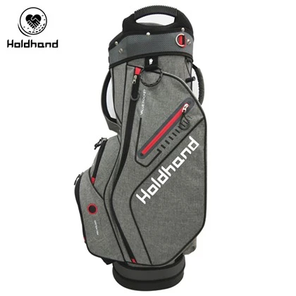 Manifakti pwofesyonèl Polyester Canvas Nylon Customized Logo High Quality Golf Cart sak