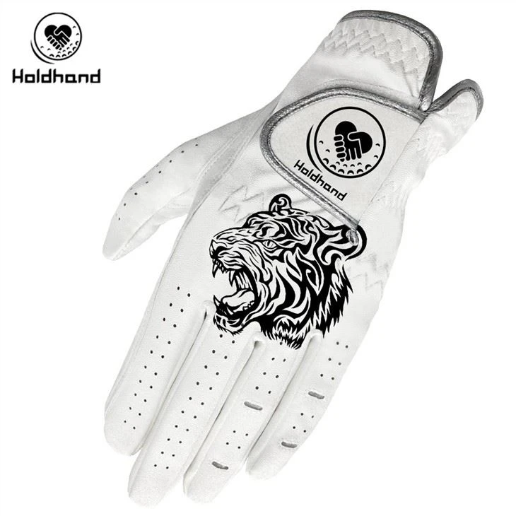 Better Quality Custom Pattern Fashion Design Factory Price PU Cabretta Golf Gloves