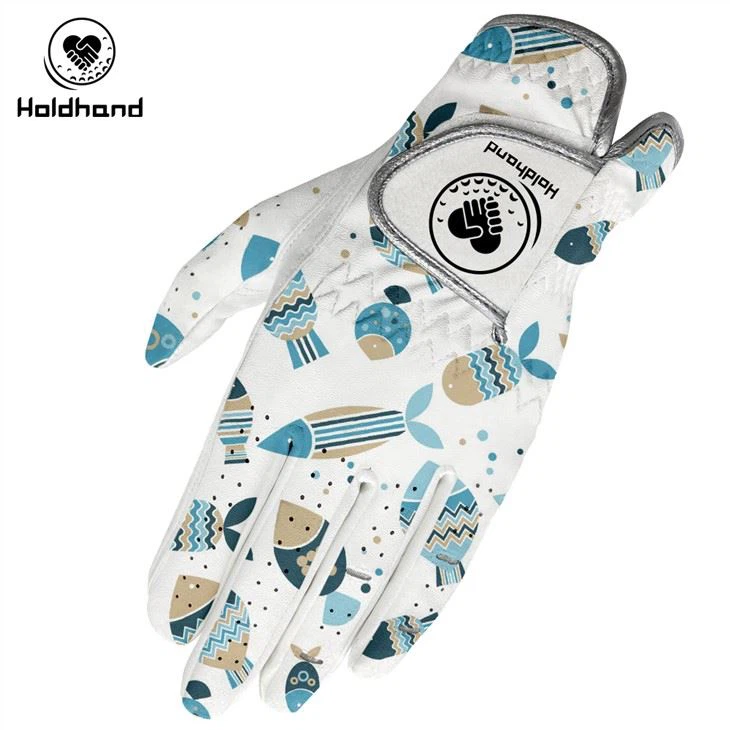 Gan gòlf enprime ak pwason desen