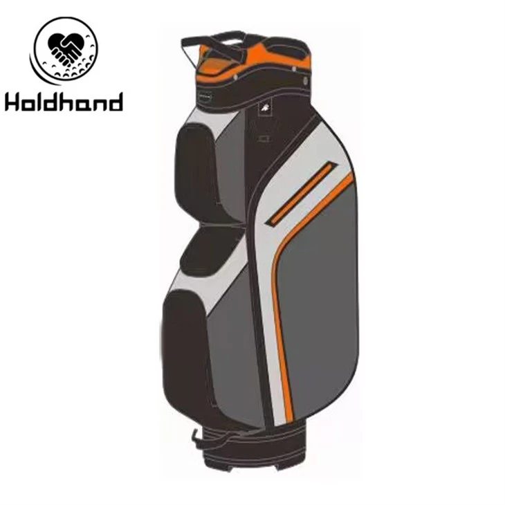 Deluxe Golf Cart Bag With 14 Way Full Length Dividers