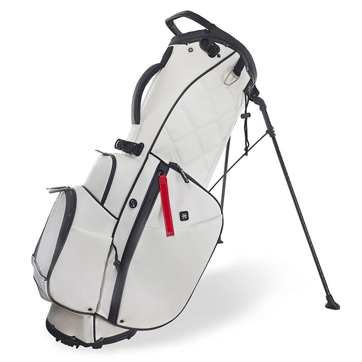 Hot Sale Golf Stand Bag Pu Leather Carry Bag Waterproof Wholesale